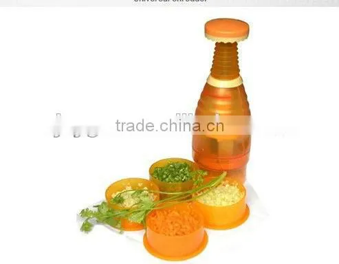 Stainless Steel Blades Manual Plastic Vegetable Chopper