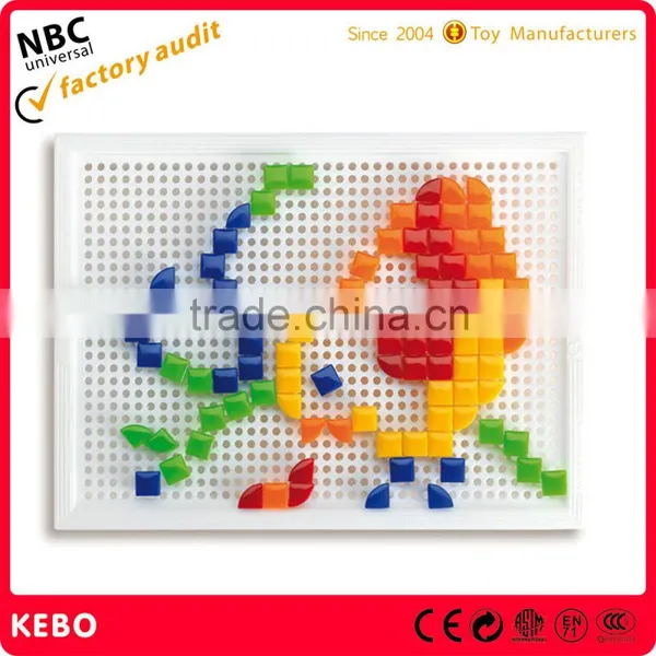 Plastic Edcational Mushroom Nail Toys for Kids photo-2