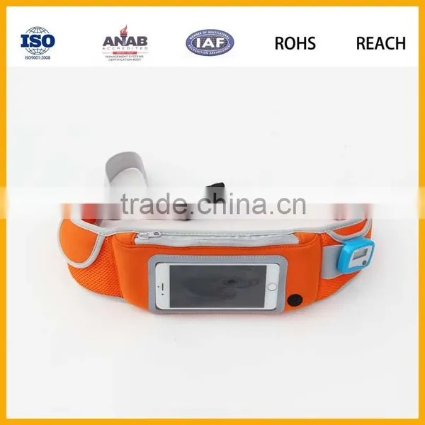 Sport Running Waist Belt Band With PVC Pouches photo-6