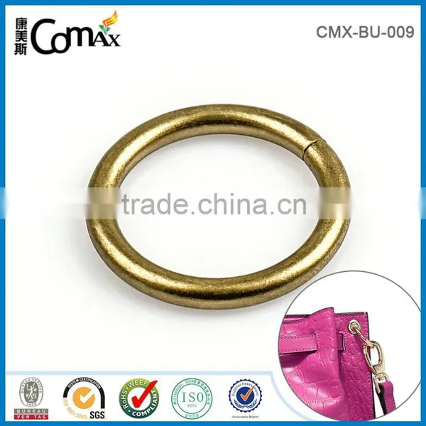 Rolling Antique Brass 41mm Iron Wire Metal o Ring photo-2