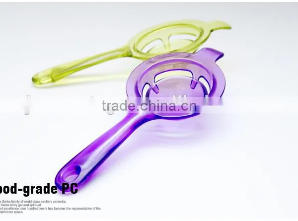 New Design High-quality Colorful Silicon Egg Tool Egg White Separater Egg Yolk Separator Separates Spoon photo-2
