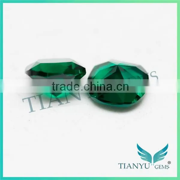 Wholesale Blue Emerald Stone Bulk Gemstone /rough Cut Synthetic Raw Emerald Stone for Sale photo-3