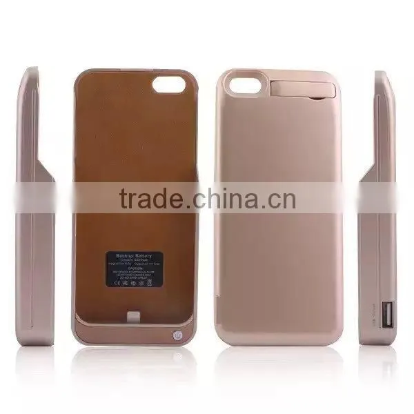 2016 New Arrival Cell Phone Case With Battery Charger for Iphone 6 photo-3