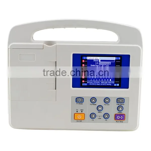 CE & ISO Approved 1-channel Handheld Palm Electrocardiograph ECG EKG Machine photo-5