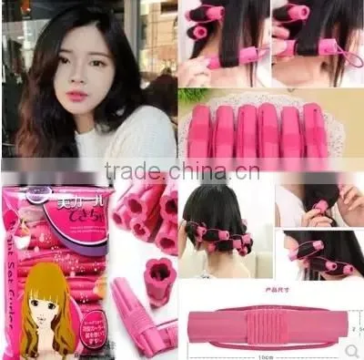 Flower Beauty Hair Model Large And Small Sponge Magic Hair Curlers photo-2