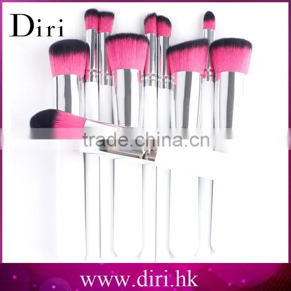 10pcs Beauty Needs Cylinder Makeup Brush Case Kabuki Makeup Brush Set photo-3