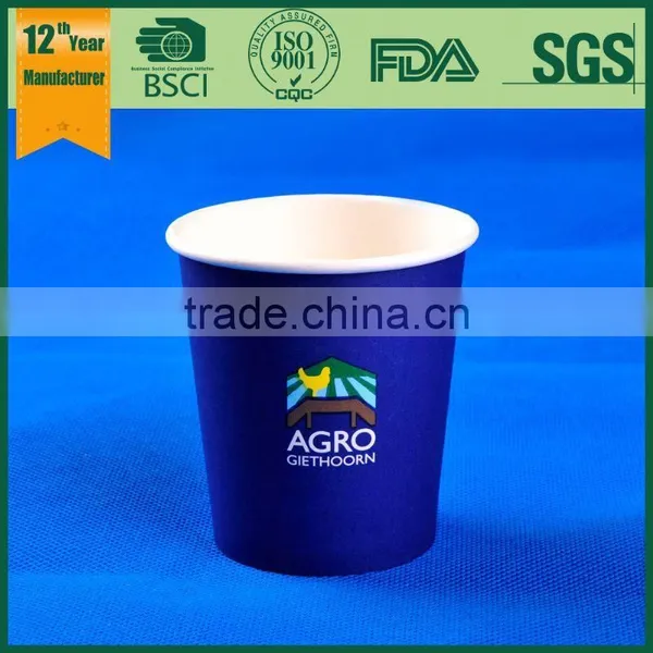 12oz Paper Cup, Disposable Paper Cup With Handle, Black Paper Coffee Cup photo-6