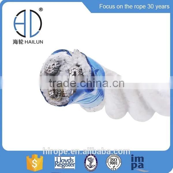 3strands 12mm PP Steel Combination Rope