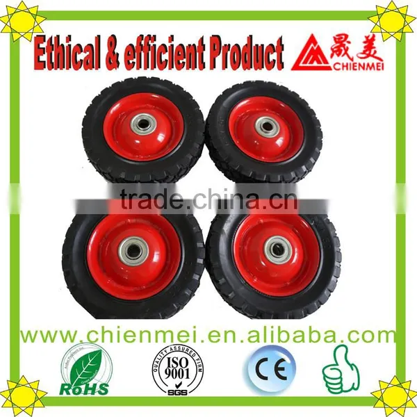 The Most Popular 7"X1.5 Rubber Wheel/Metal Rim Wheel/Pneumatic Wheels/Ruled Wheel photo-5