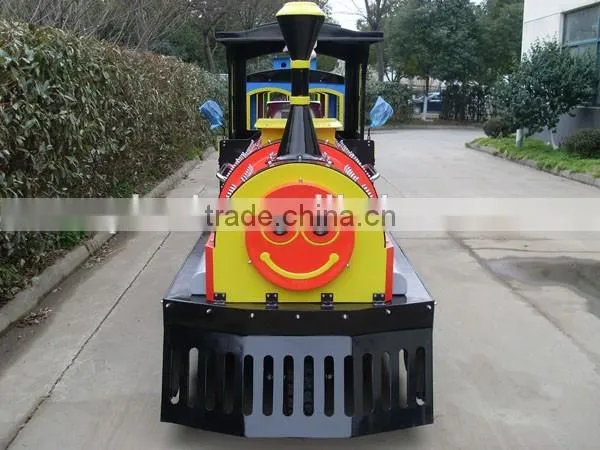 Amusement Park Electric Trackless Fun Train, Shopping Mall, Indoor and Outdoor Fun Train, Mini Electric Train photo-3