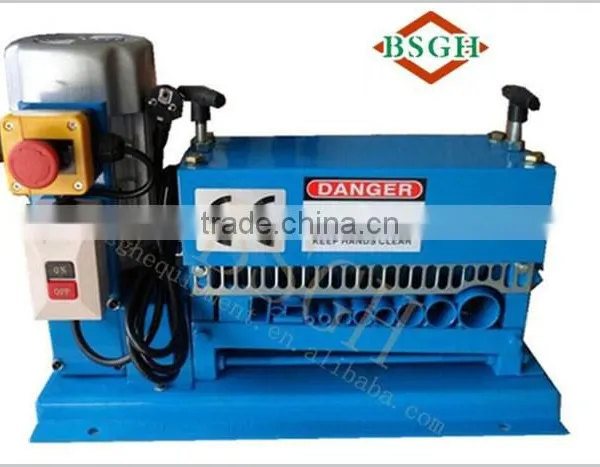Multi-function Scrap Electric Wire Stripper /scrap Cable Cutting Stripping Recycling Machine for Sale photo-5