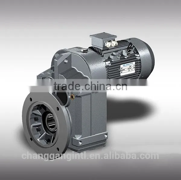 F Series Solid Shaft Helical Gear Reducer Parallel Shaft Transmission Box photo-2