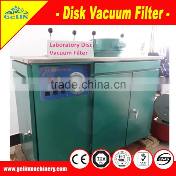Laboratory vacuum disk filter