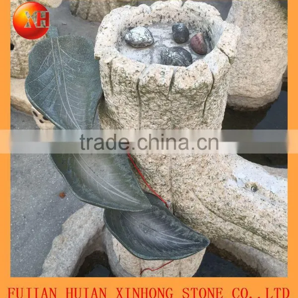 Dancing Stone Water Fountain With Tree photo-3
