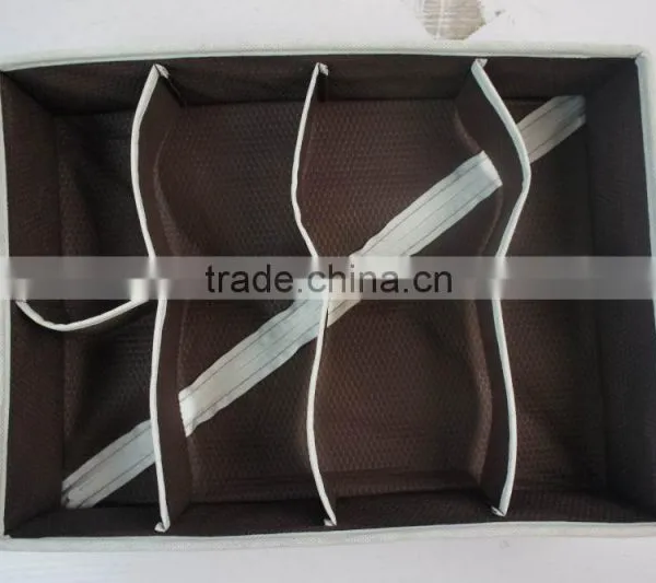 Collapsible Storage Boxes Bra Underwear Closet Organizer Drawer Divider, 8 Divider photo-2