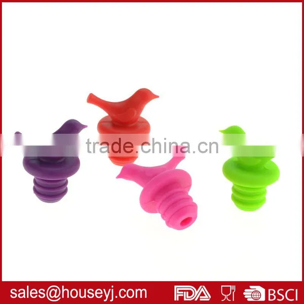 Little Bird Wine Bottle Stopper Silicon Bottle Stopper photo-3
