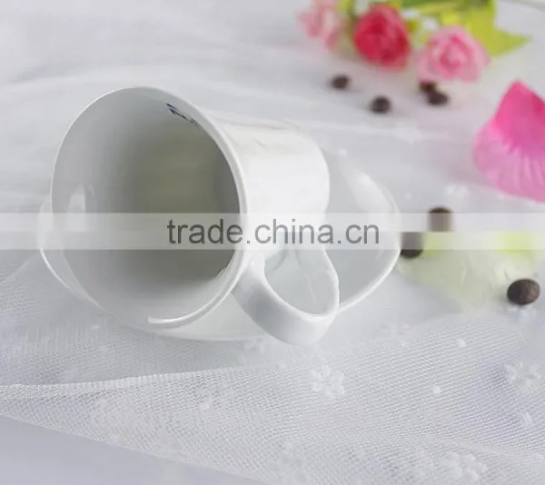 Factory Direct Wholesale Customized White Crockery Coffee Cup photo-2