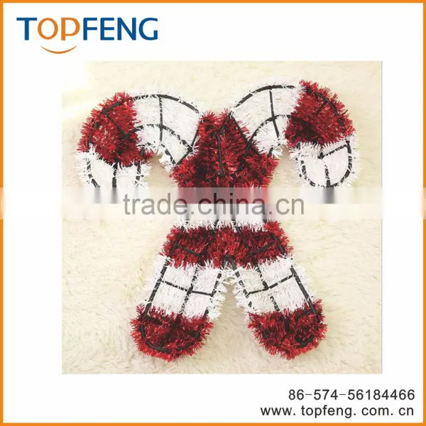 Christmas Ornament Walking Stick Design/christmas Tinsel/stage Decoration Forfestival photo-2