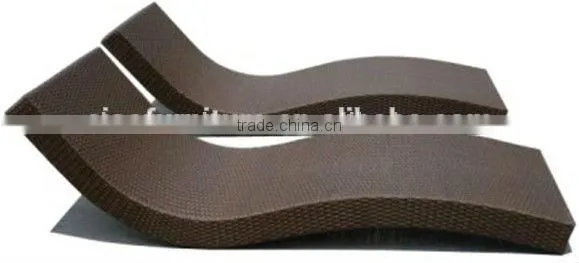 Resin Outdoor Rattan Furniture Sun Lounger for Sale photo-5