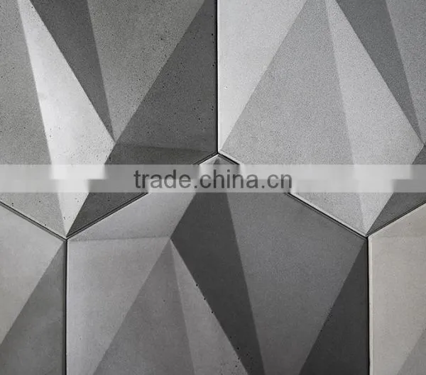 Kitchen Wall Decor Concrete Wall Tiles photo-2