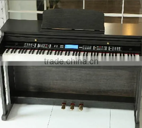 88 Weighted Keys 3 Pedal Digital Piano in Black photo-2