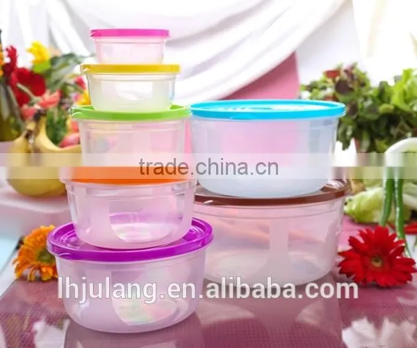 BPA-Free Plastic Food Container Set/ 7pcs Plastic Food Storage Container Set photo-2