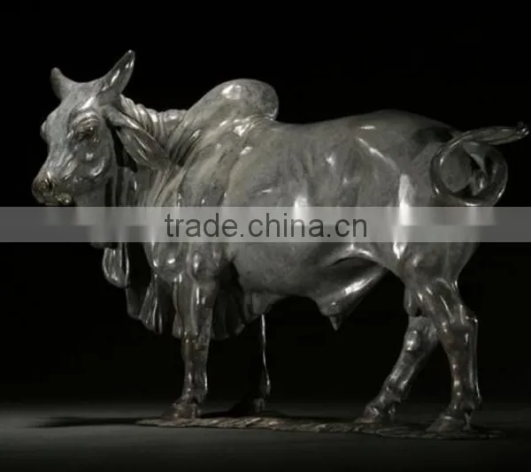 Animal Garden Statue Bronze Brahman Bull Sculpture for Sale photo-3