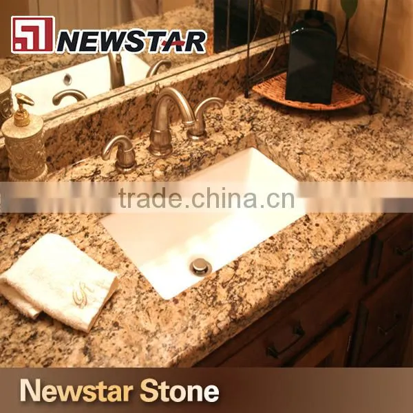 Newstar Cheap Granite Bathroom Vanity Tops With Ceramic Sink photo-3