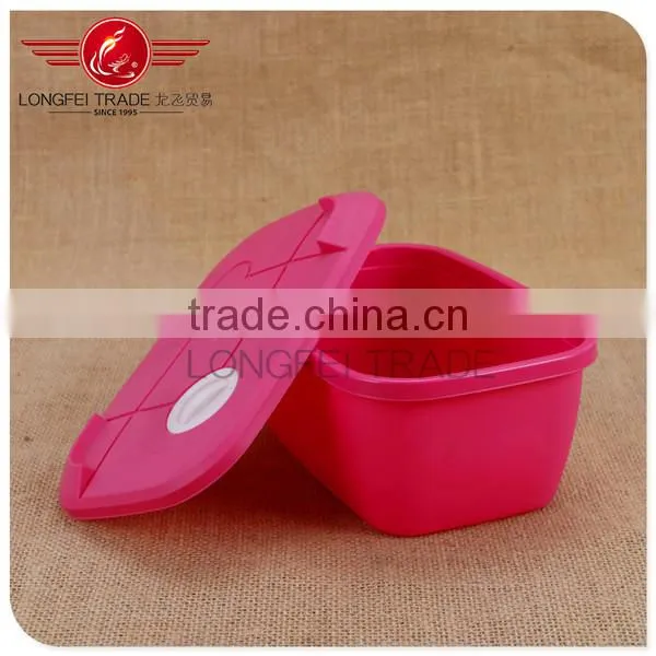 High Quality OEM Rectangle Plastic Preserving Box /crisper photo-3