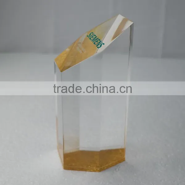 Custom Cylinder Bevel POP Acrylic Paperweigt photo-4