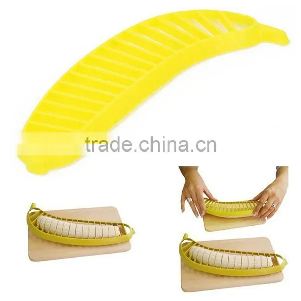 Cheapest Plastic Cutting Magic Kitchen Tools Fruit Slicer Banana Slicer 2016 photo-5