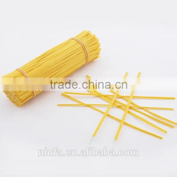 High Quality for Packaging Gifts/binding Food Colorful Single Metal Wire Twist Ties photo-3