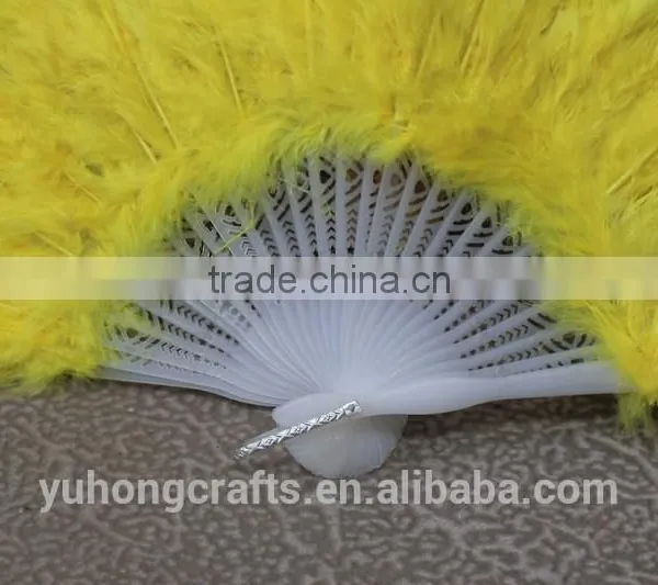 Party Feather Fan With Plastic Ribs photo-3