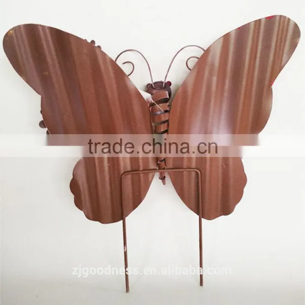 Wholesale Decorative Metal Buttrefly Garden Stakes Wholesale photo-2