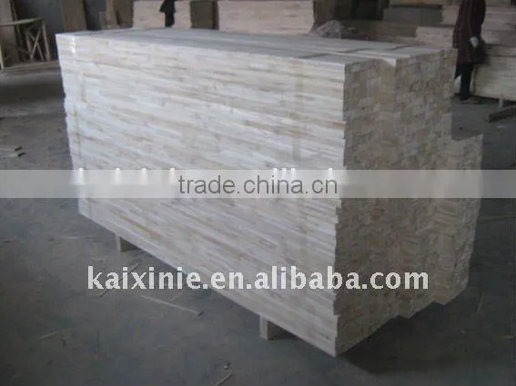 Paulownia Edge Glued Finger Jointed Panel Solid Wood Light Weight photo-3