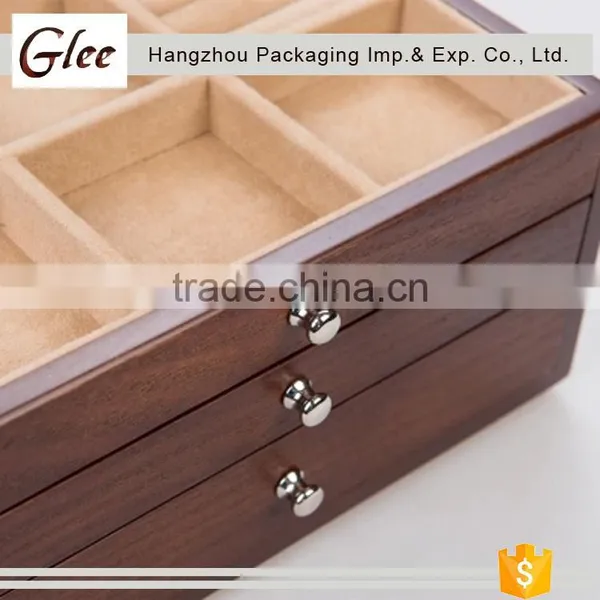 Luxurious Beautiful Latest Style Custom Made Packing Wooden Jewelry Box photo-4
