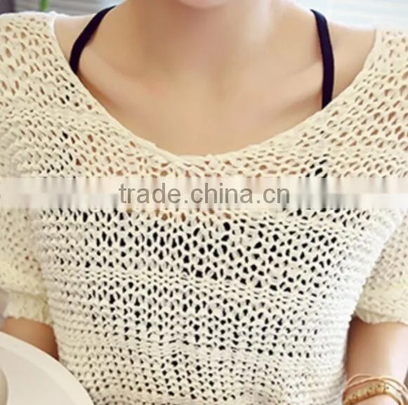 New Fashion Stripes Ladies Winter Turtleneck Knitted Sweater, Korean Female T-shirt Sweater Shirt Pierced photo-2