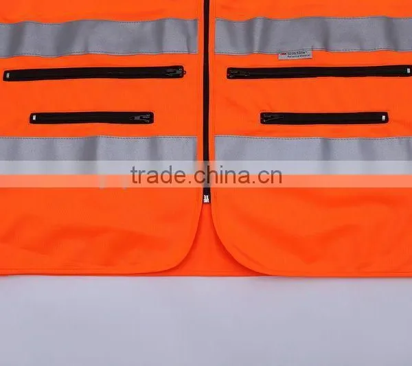 En471 Orange Safety Vest Suit photo-5