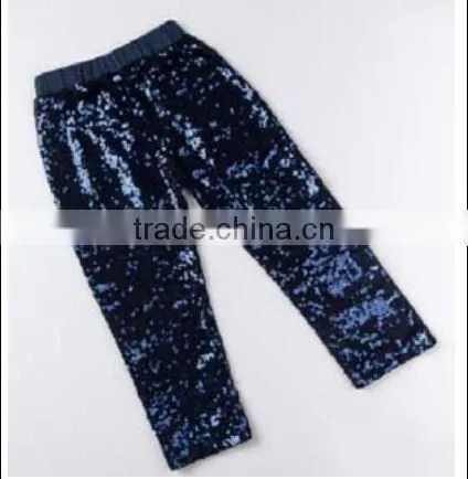 2016 America New Style High Quality Popular Sequin Cotton Pants photo-5