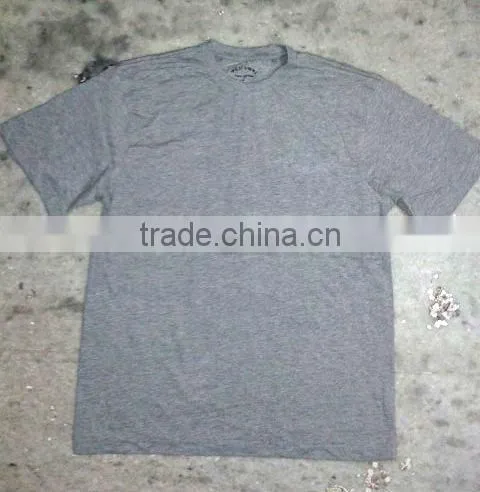 MENS V NECK & ROUND NECK T-SHIRTS (Garment Stock Lots / Apparel Stock / Stocklots / Garment Apparel From India) photo-3