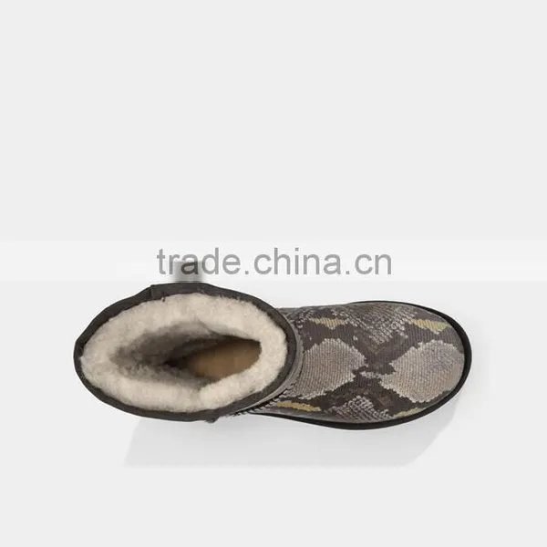 Fluffy Printed Winter Snow Boot photo-4