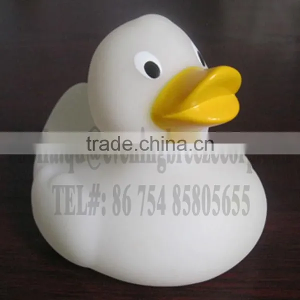 Noctilucent Luminous Glow in Dark Rubber Duck , Luminous Bath Duck Toy photo-2