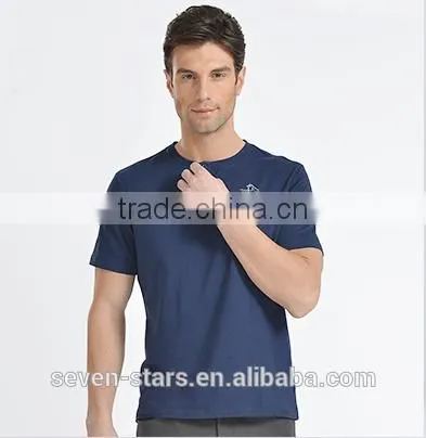 High Elasticity Fitness Clothing Blank T-shirt With Soft Fabric photo-2
