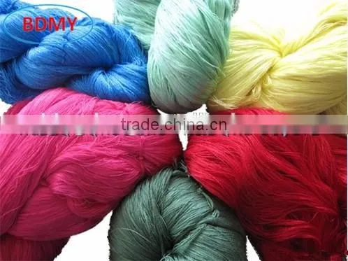 Dyed Color Pattern 40s/2 100% Virgin Polyester Yarn in Hanks photo-4