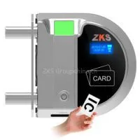 Zks-M1 Hot Sale Fingerprint Glass Door Lock