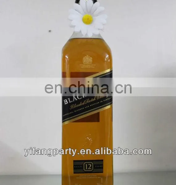 Tequila Wine Bottle Flower JPH01, Daisy for Decoration of the Bottle