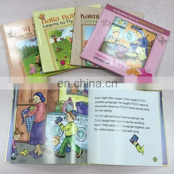 Hot Sale Custom Cheap Full Color Printing Hardcover Series Story Book With Prifect Binding photo-2