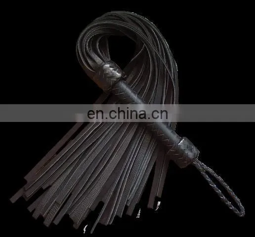 Black Leather Flogger