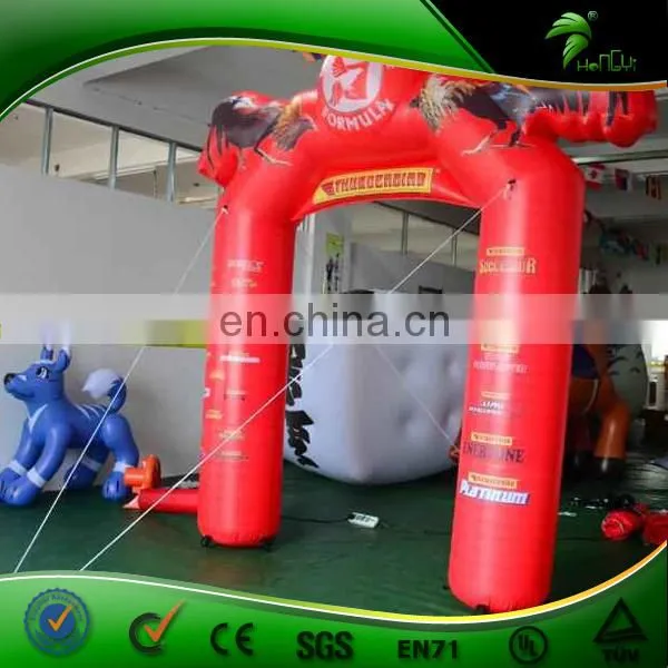 Red Customized Inflatable Arch / Cheap Advertising Decorations Inflatable Arch / Inflatable Finish Line Arch photo-4