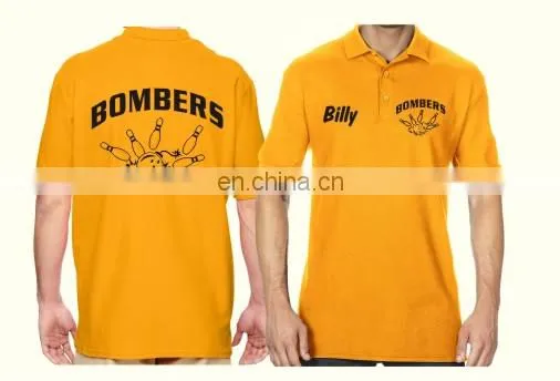 Front and Back Logo Printed Corporate Polo Tshirt photo-4